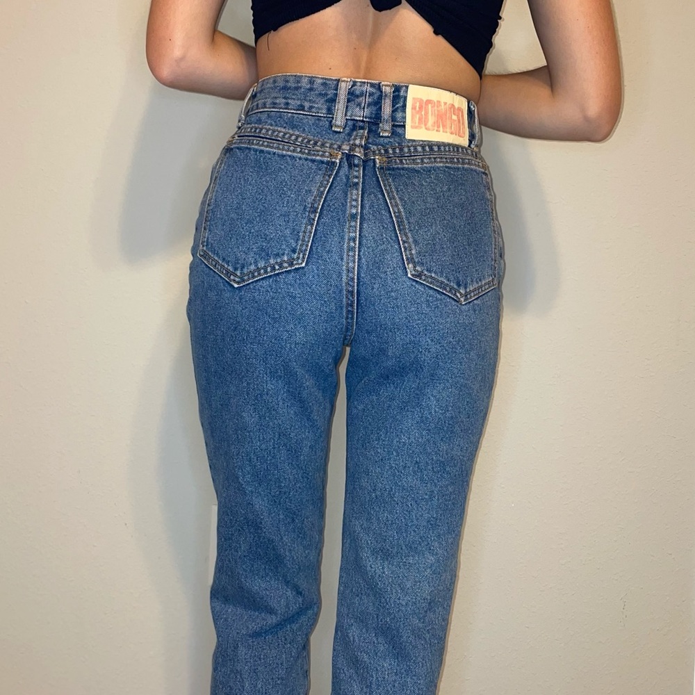 BONGO VTG High Waisted Straight Leg Jean